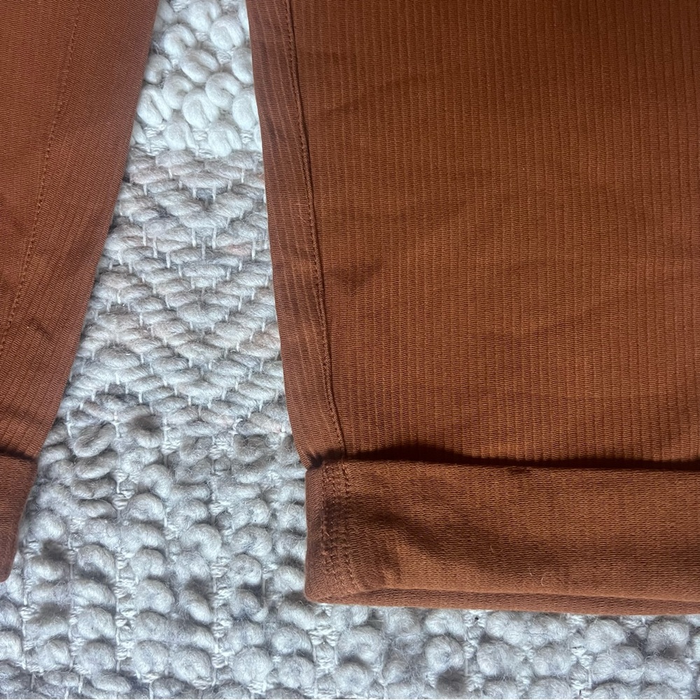 High Rise Corduroy Pants in Curry by Una Pluma - S & XL - Picture 4 of 5